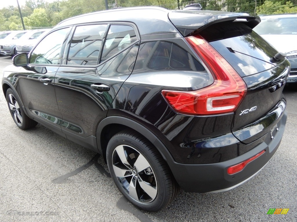 2020 XC40 T5 Momentum AWD - Onyx Black Metallic / Blond/Charcoal photo #4