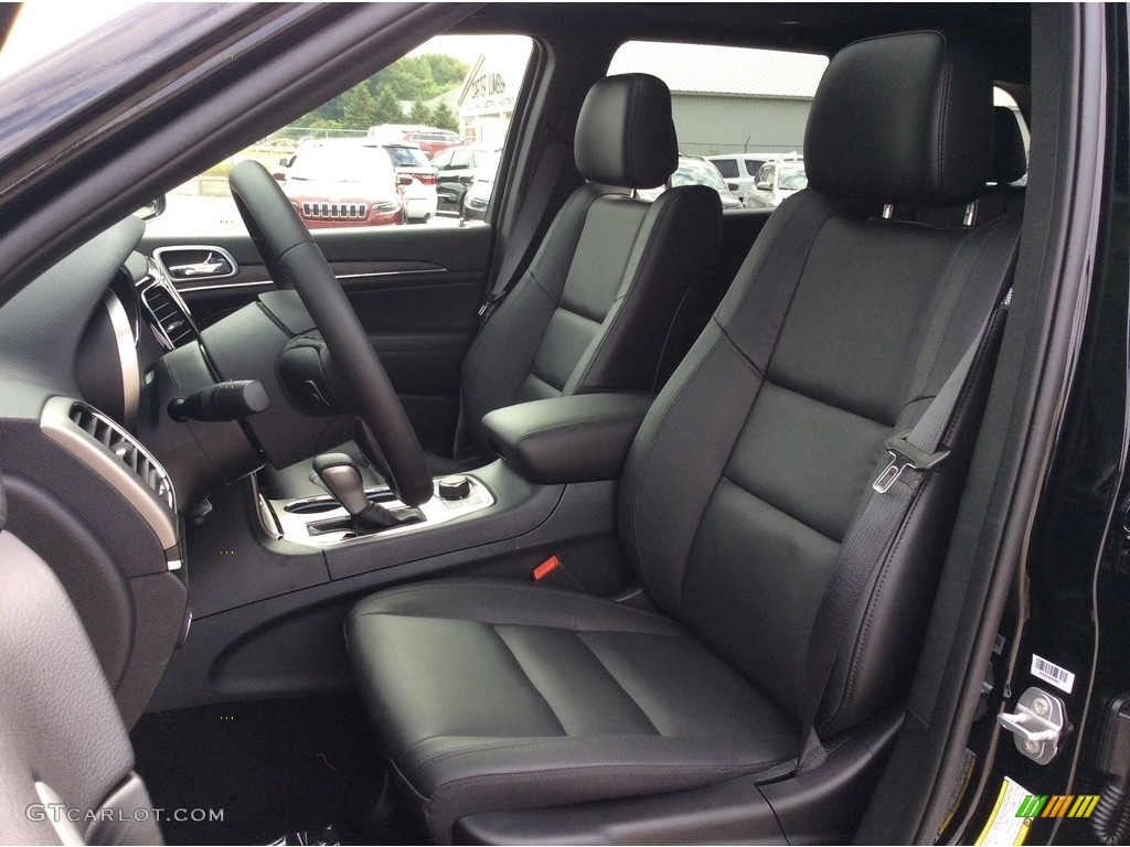 Black Interior 2020 Jeep Grand Cherokee Limited 4x4 Photo #134729748