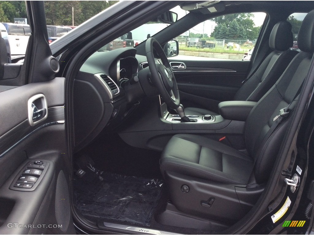 Black Interior 2020 Jeep Grand Cherokee Limited 4x4 Photo #134730021
