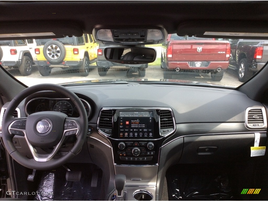 2020 Jeep Grand Cherokee Limited 4x4 Black Dashboard Photo #134730078