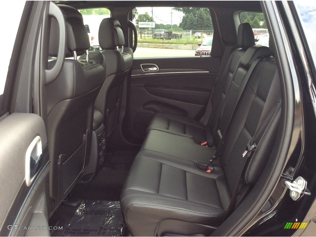 Black Interior 2020 Jeep Grand Cherokee Limited 4x4 Photo #134730309