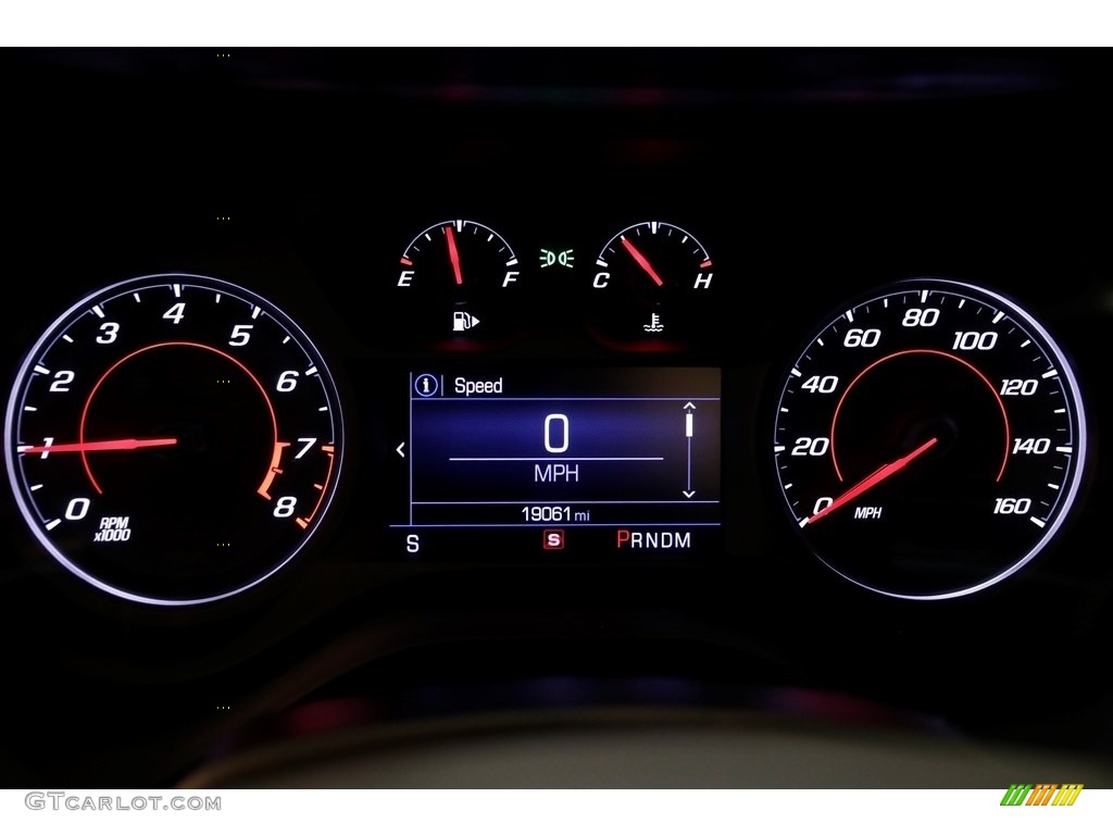 2019 Chevrolet Camaro LT Coupe Gauges Photo #134731935