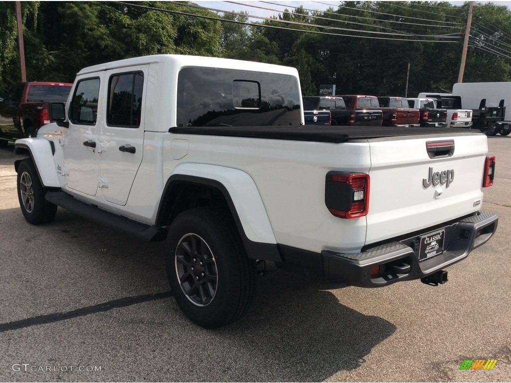 2020 Gladiator Overland 4x4 - Bright White / Black/Dark Saddle photo #7