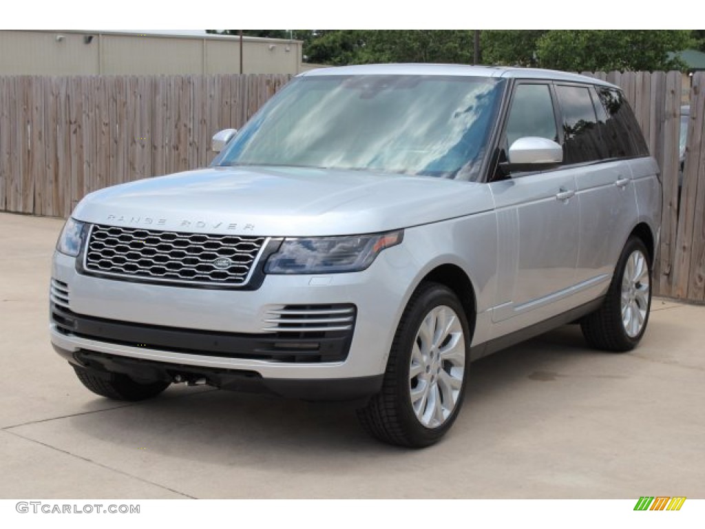 2019 Range Rover HSE - Indus Silver Metallic / Ebony/Ebony photo #4