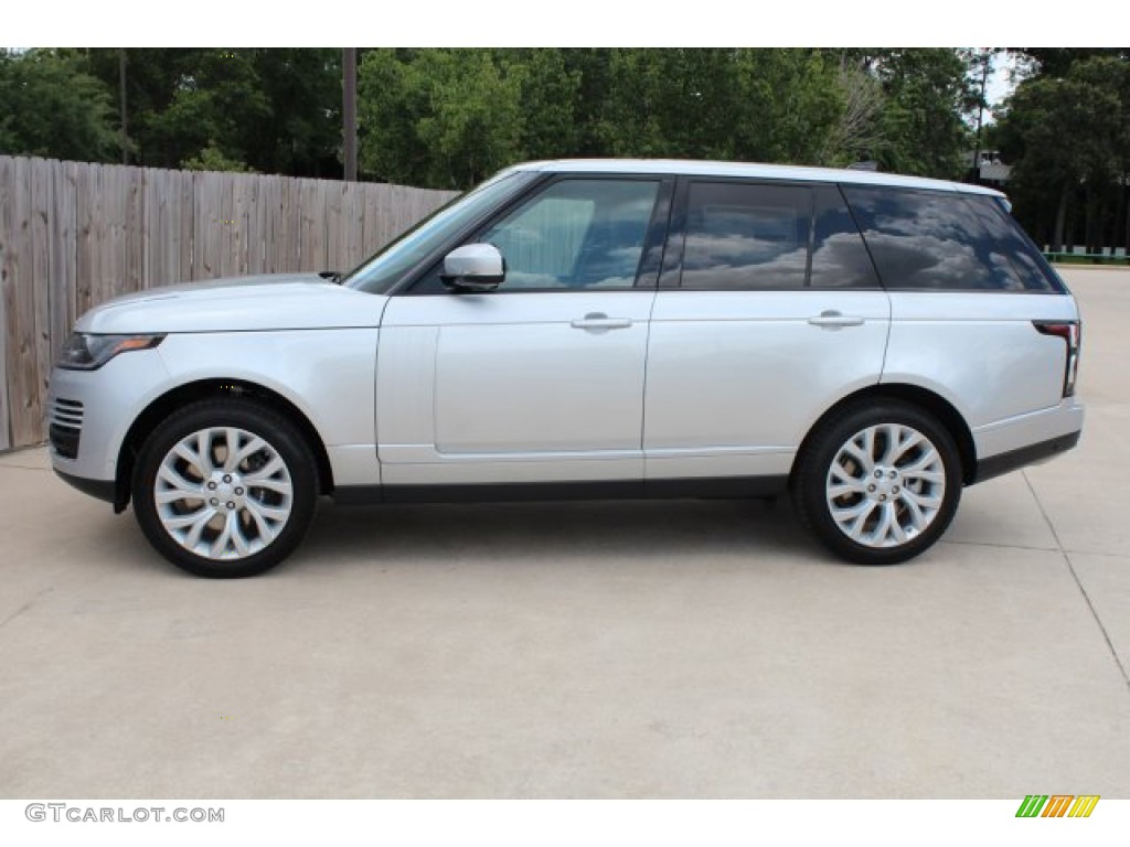 2019 Range Rover HSE - Indus Silver Metallic / Ebony/Ebony photo #5