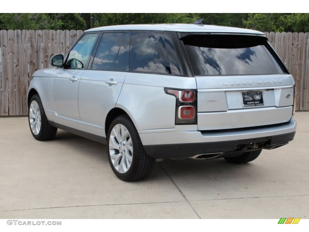 2019 Range Rover HSE - Indus Silver Metallic / Ebony/Ebony photo #6