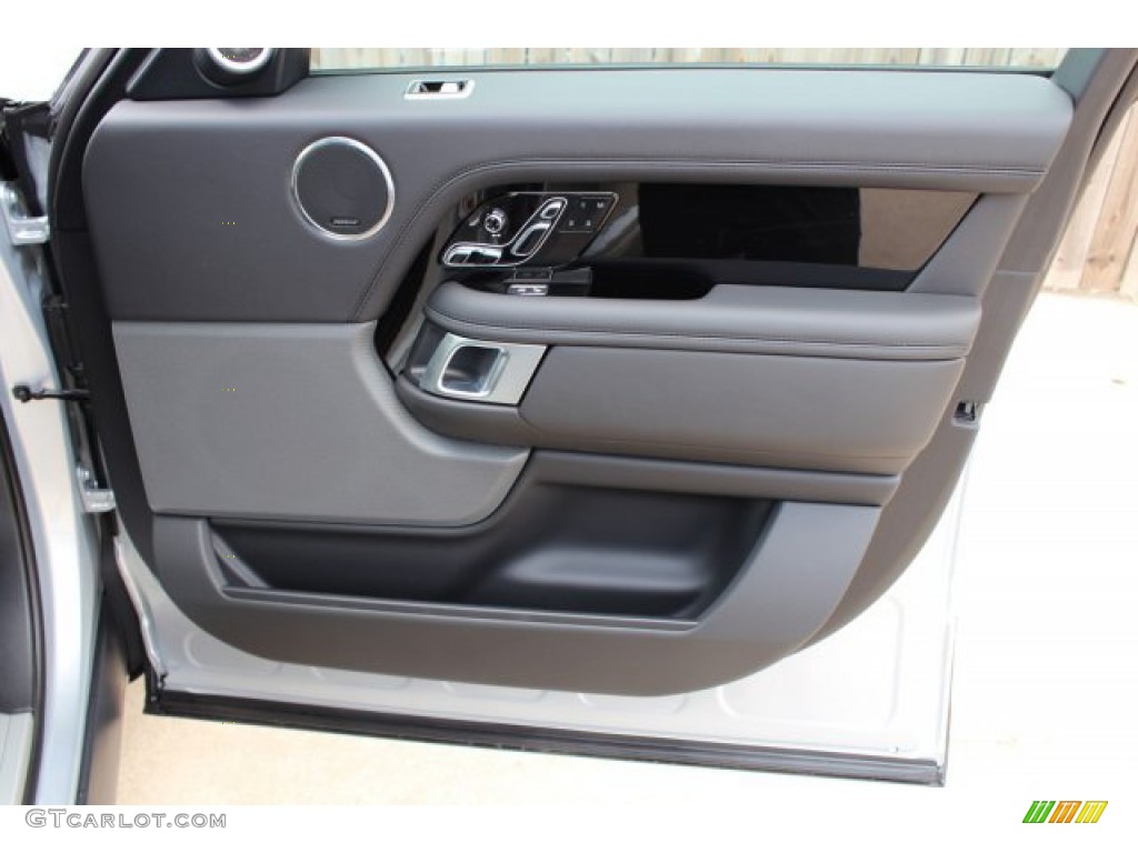 2019 Range Rover HSE - Indus Silver Metallic / Ebony/Ebony photo #34