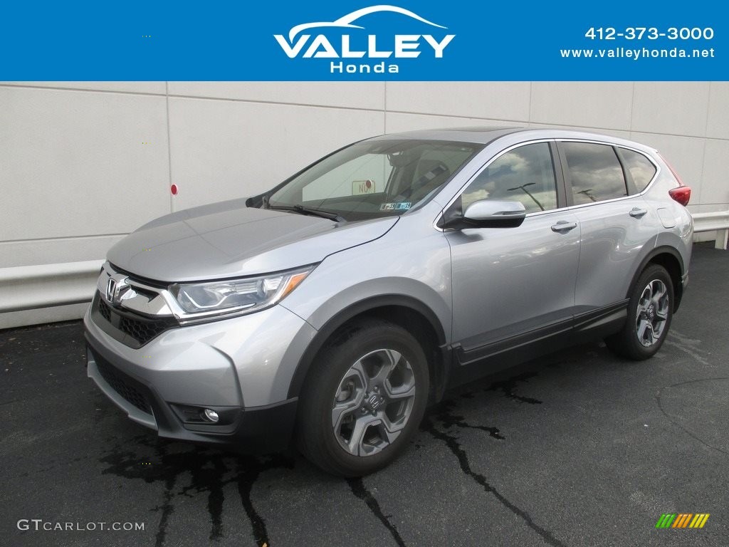 2017 CR-V EX-L AWD - Lunar Silver Metallic / Gray photo #1