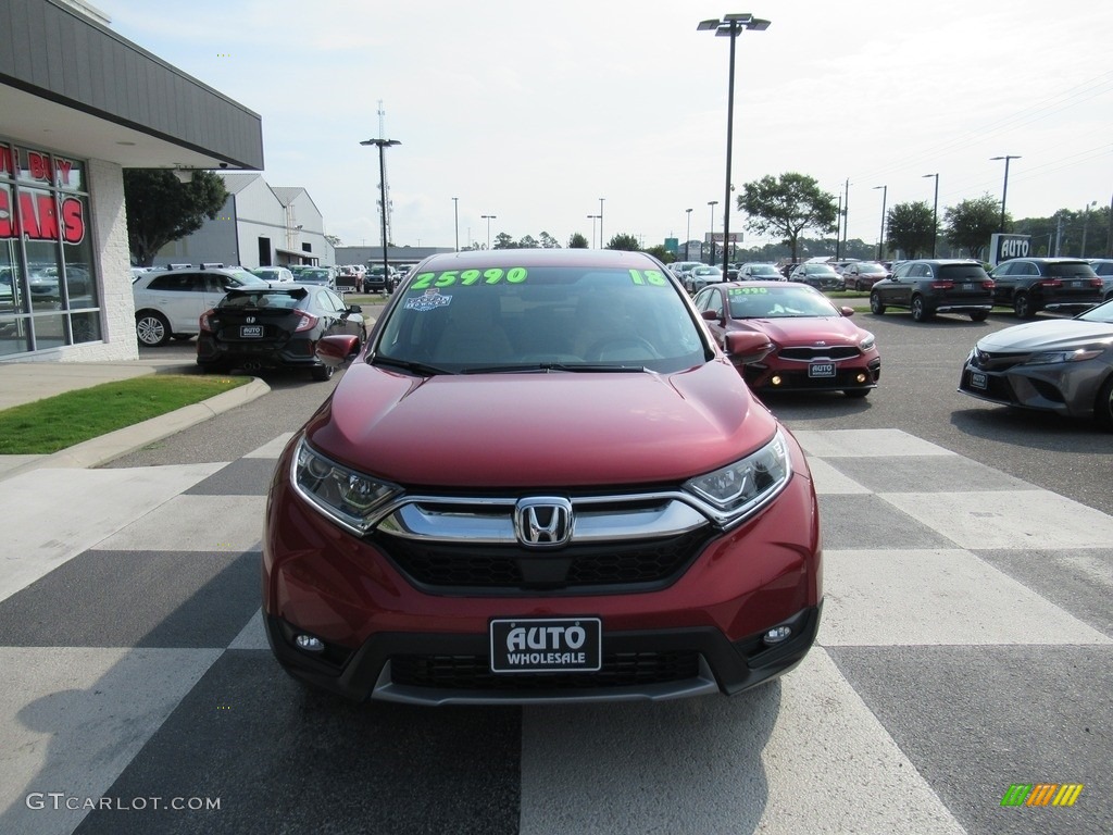 2018 CR-V EX AWD - Molten Lava Pearl / Ivory photo #2