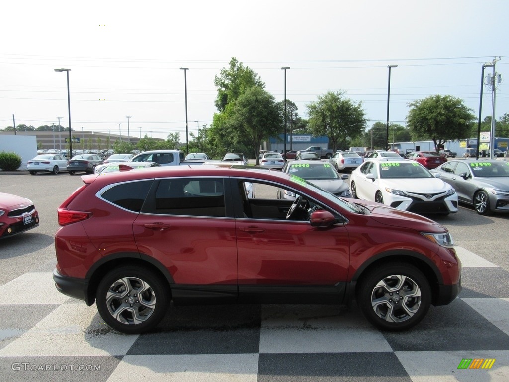 2018 CR-V EX AWD - Molten Lava Pearl / Ivory photo #3