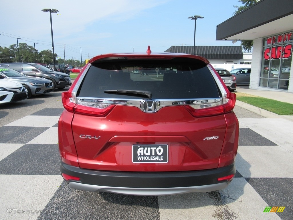 2018 CR-V EX AWD - Molten Lava Pearl / Ivory photo #4