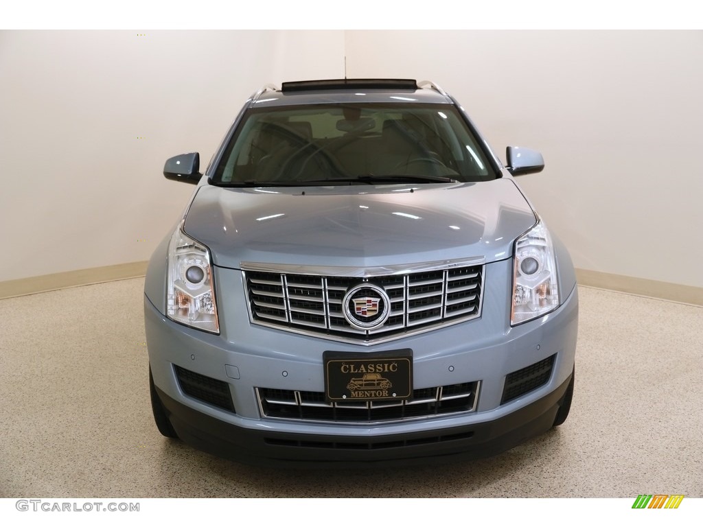 2013 SRX Luxury FWD - Glacier Blue Metallic / Ebony/Ebony photo #2