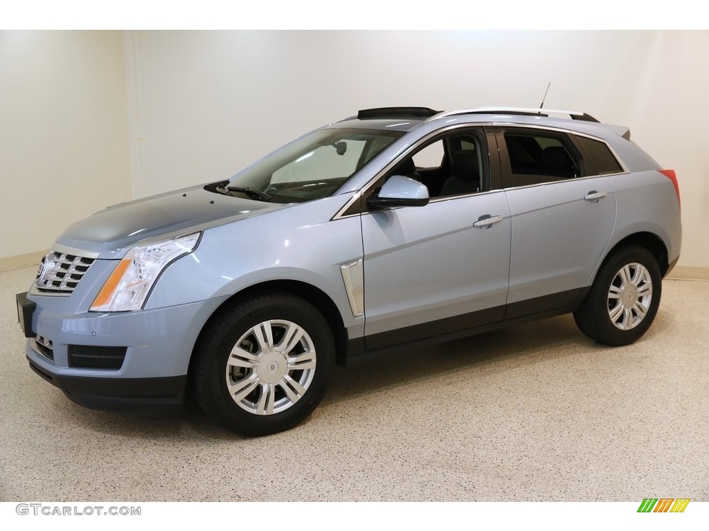 2013 SRX Luxury FWD - Glacier Blue Metallic / Ebony/Ebony photo #3