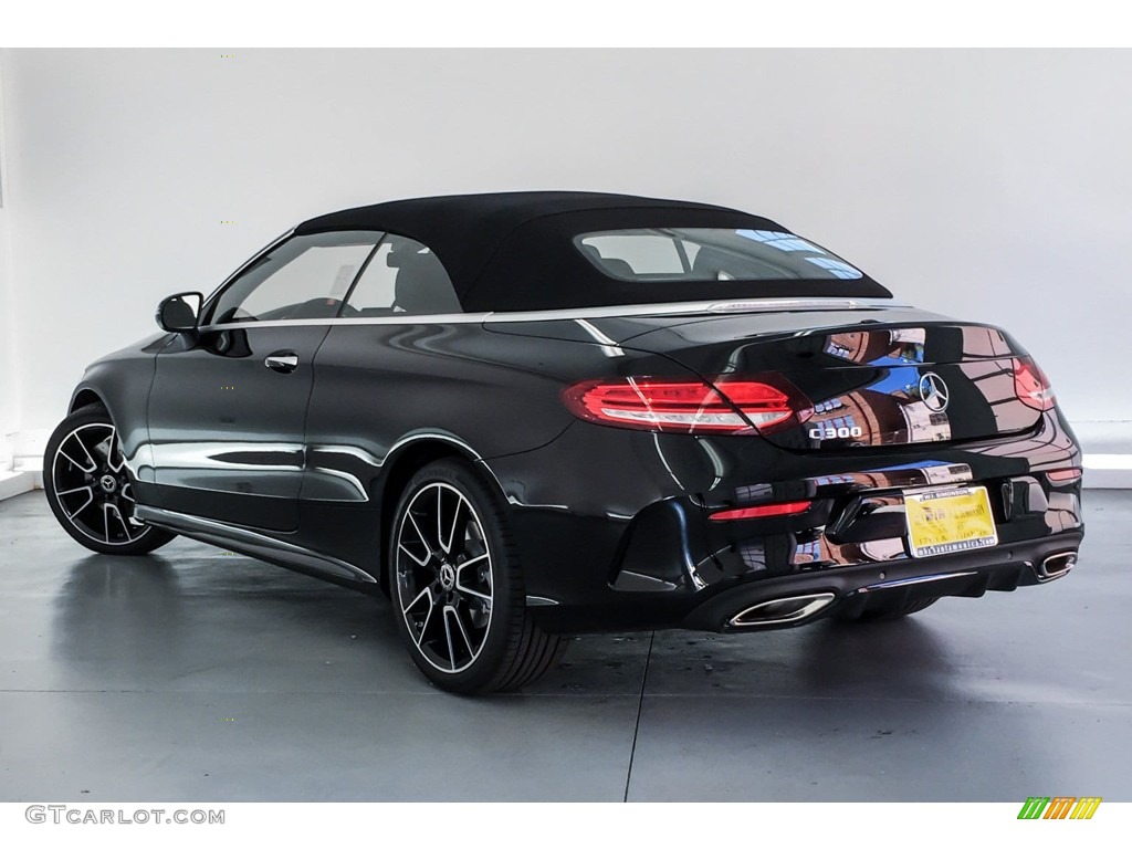 2019 C 300 Cabriolet - Black / Black photo #2