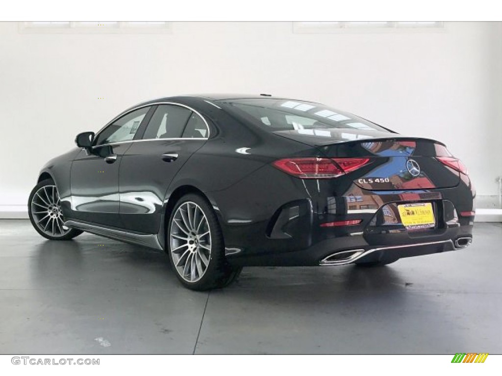 2019 CLS 450 Coupe - Obsidian Black Metallic / designo Black/Titanium Grey Pearl photo #2