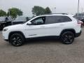 2019 Bright White Jeep Cherokee Latitude Plus 4x4  photo #3