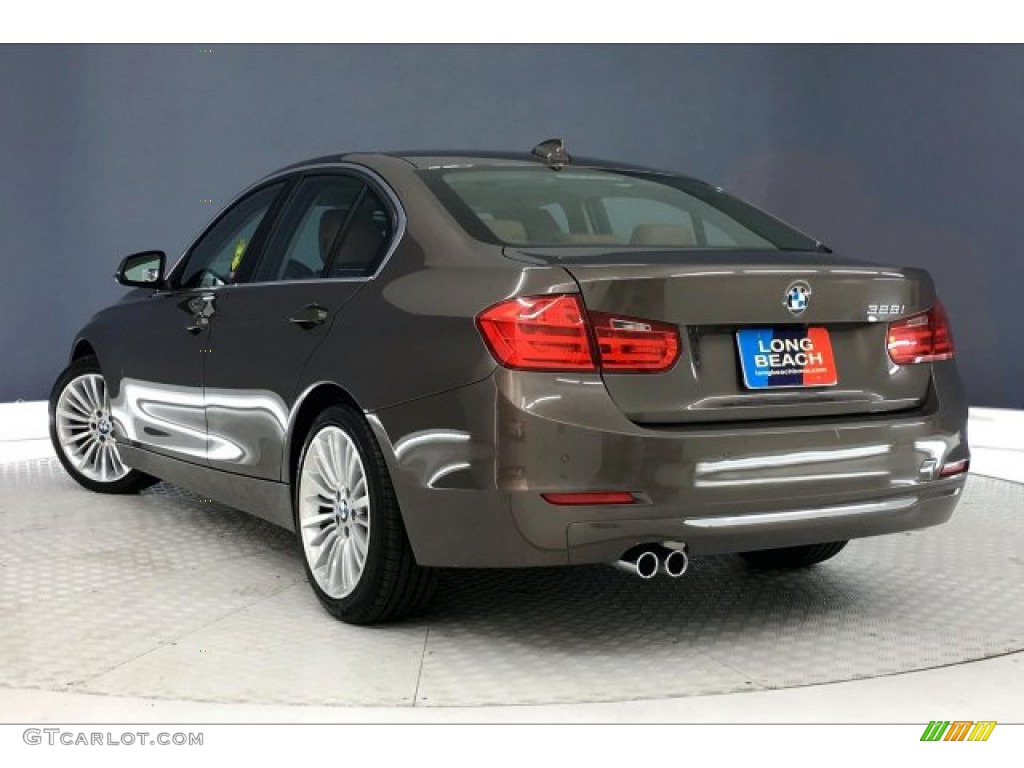 2014 3 Series 328i Sedan - Mojave Metallic / Saddle Brown photo #10