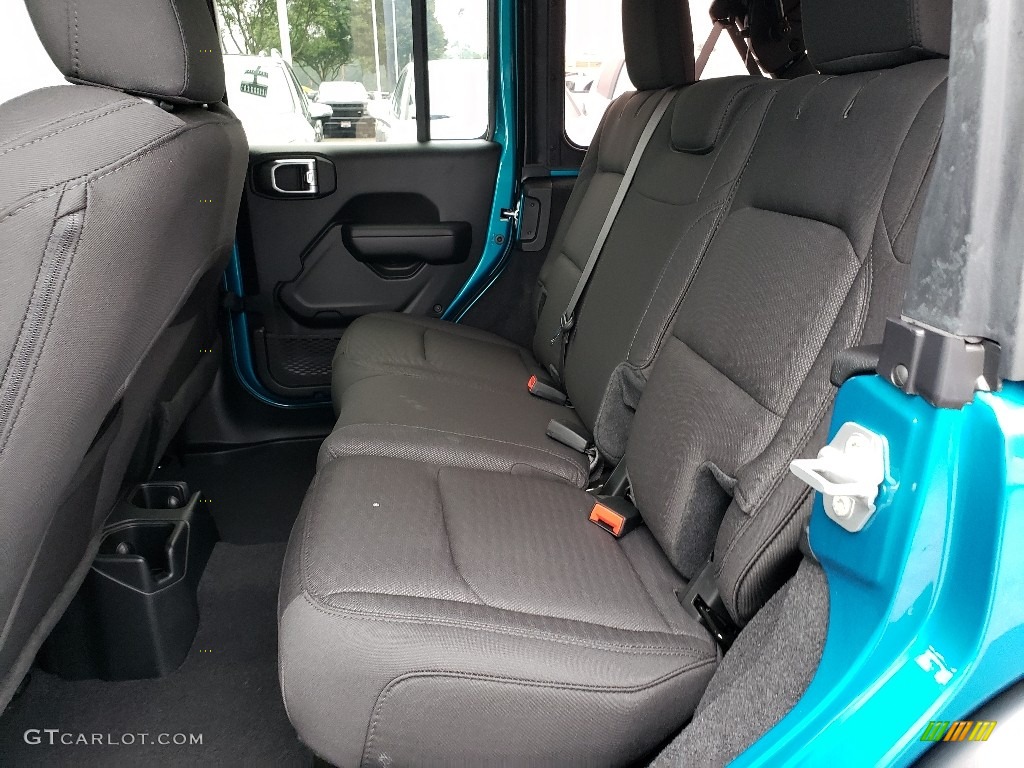 2020 Jeep Wrangler Unlimited Sport 4x4 Rear Seat Photo #134738319