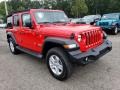 Firecracker Red 2020 Jeep Wrangler Unlimited Sport 4x4 Exterior