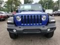 2020 Ocean Blue Metallic Jeep Wrangler Unlimited Sport 4x4  photo #2