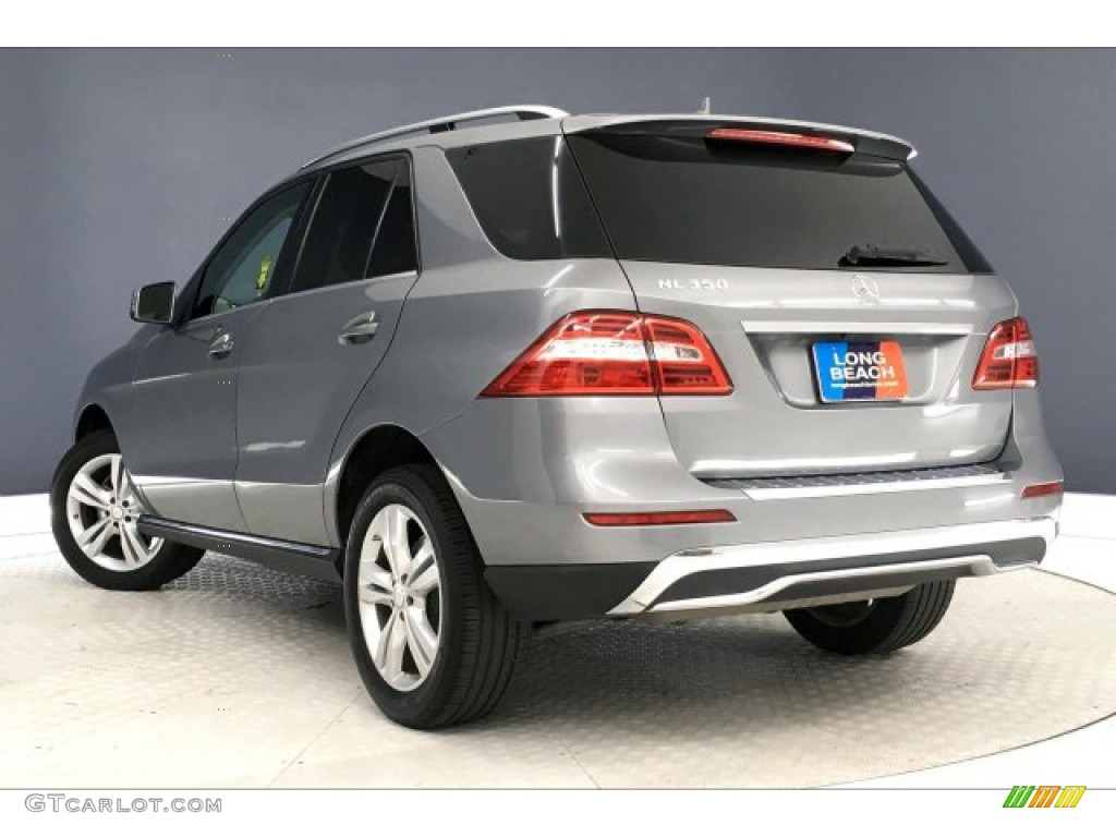 2013 ML 350 4Matic - Steel Grey Metallic / Black photo #10