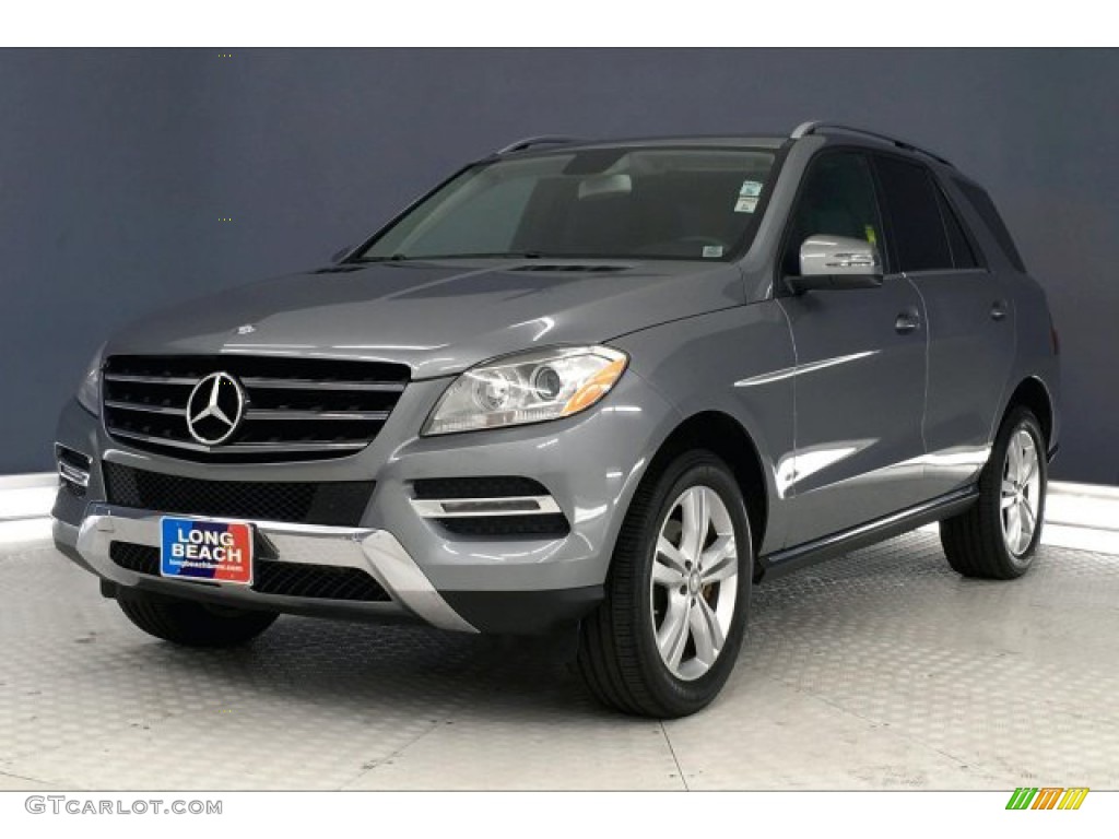 2013 ML 350 4Matic - Steel Grey Metallic / Black photo #12