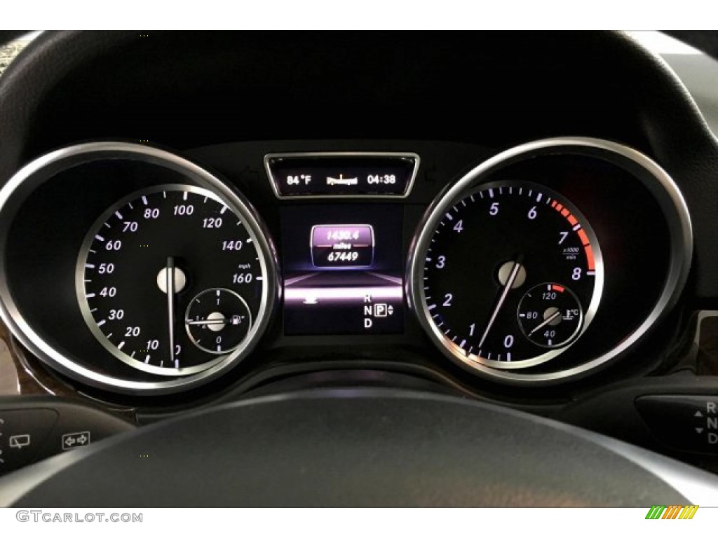 2013 ML 350 4Matic - Steel Grey Metallic / Black photo #16