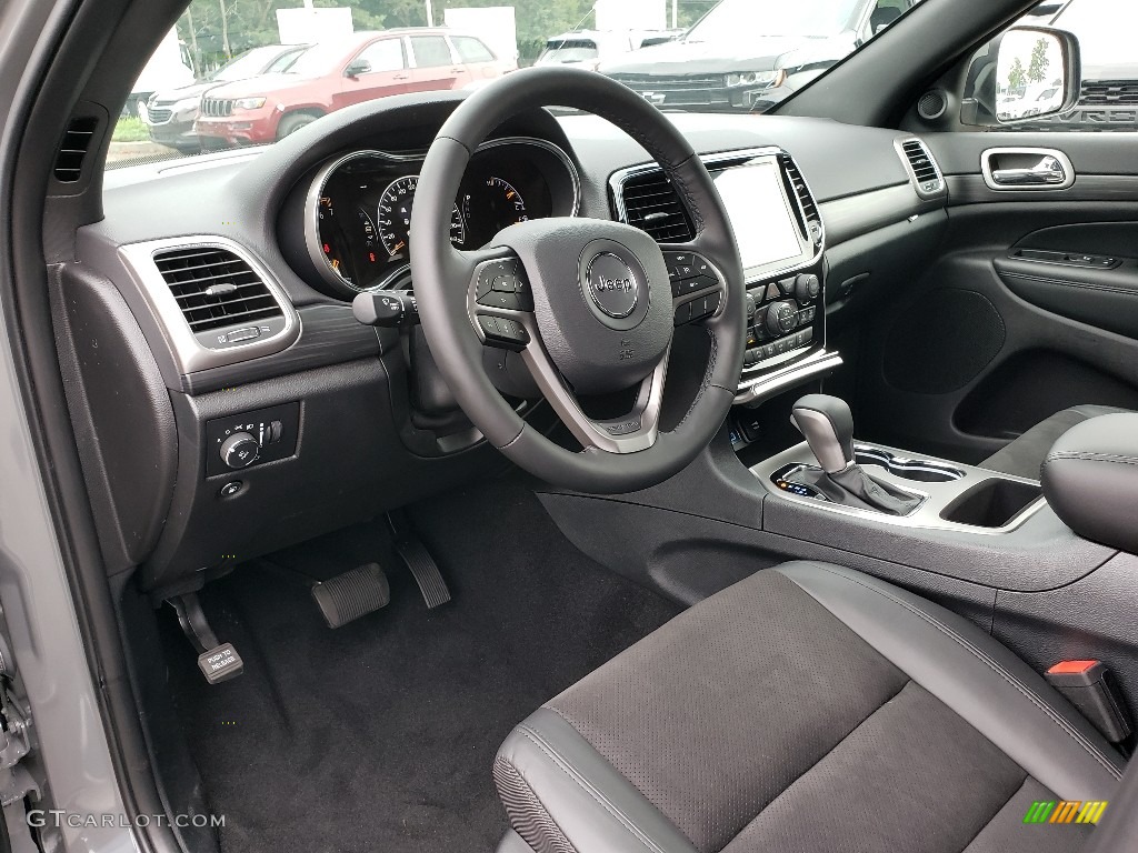 Black Interior 2020 Jeep Grand Cherokee Altitude 4x4 Photo #134739030