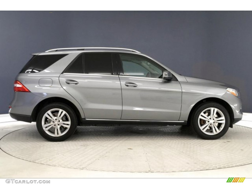 2013 ML 350 4Matic - Steel Grey Metallic / Black photo #31