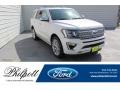 White Platinum Metallic Tri-Coat 2019 Ford Expedition Platinum