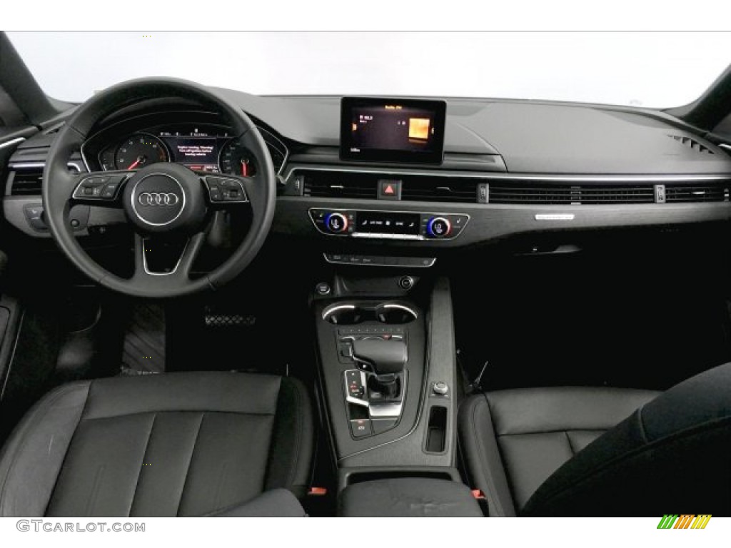 2018 Audi A5 Premium quattro Coupe Black Dashboard Photo #134739735