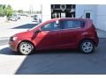2012 Crystal Red Tintcoat Chevrolet Sonic LT Hatch  photo #3
