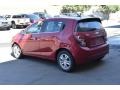 2012 Crystal Red Tintcoat Chevrolet Sonic LT Hatch  photo #4