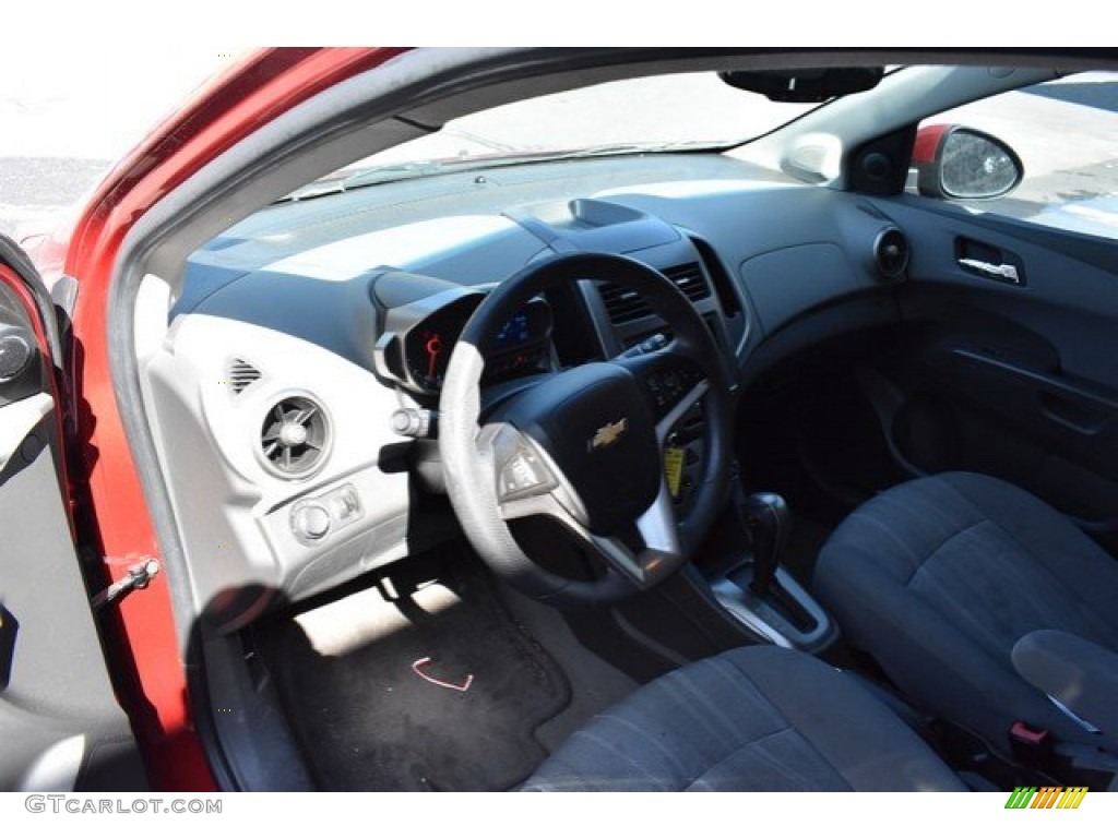 2012 Sonic LT Hatch - Crystal Red Tintcoat / Dark Pewter/Dark Titanium photo #10