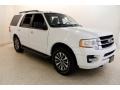 Oxford White 2015 Ford Expedition XLT 4x4