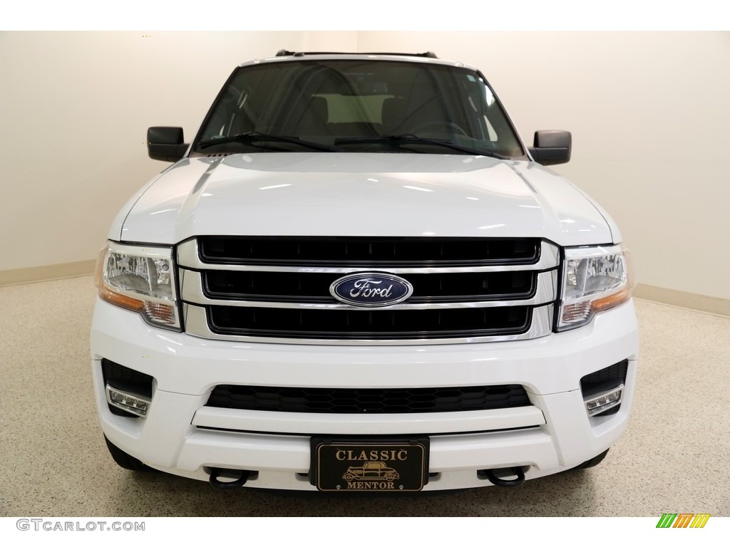 2015 Expedition XLT 4x4 - Oxford White / Ebony photo #2