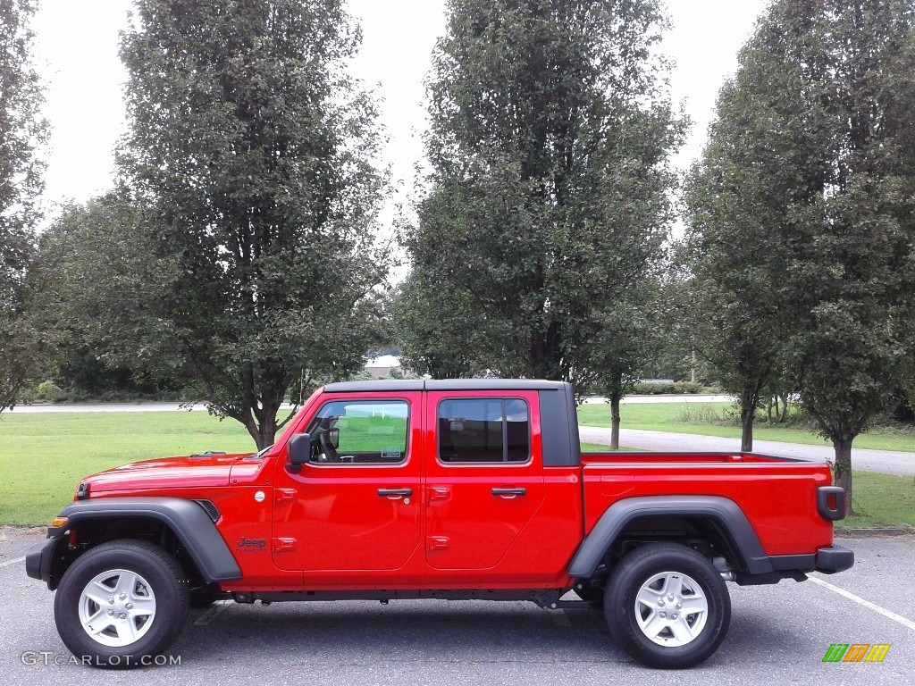 Firecracker Red Jeep Gladiator