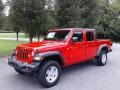 2020 Firecracker Red Jeep Gladiator Sport 4x4  photo #2