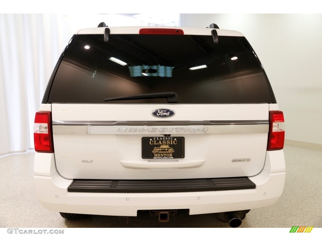2015 Expedition XLT 4x4 - Oxford White / Ebony photo #18