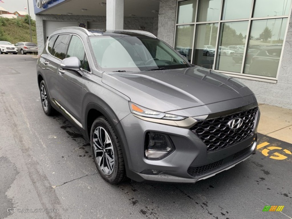 Machine Gray 2020 Hyundai Santa Fe Limited 2.0 AWD Exterior Photo #134741490