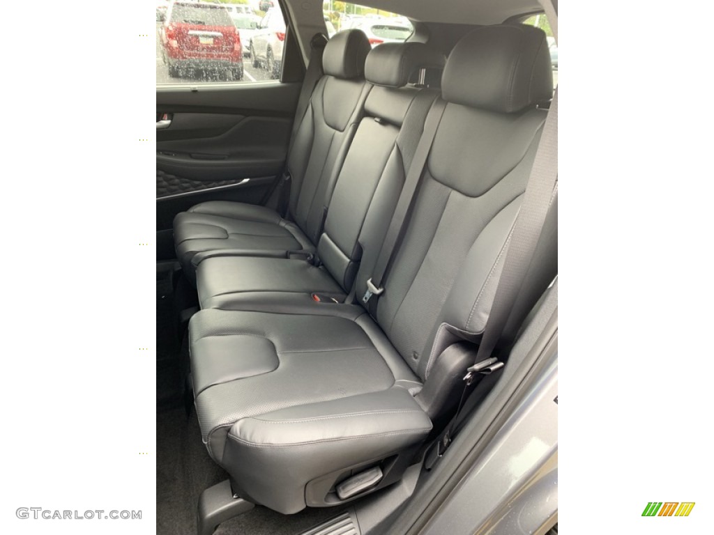 Black Interior 2020 Hyundai Santa Fe Limited 2.0 AWD Photo #134741607