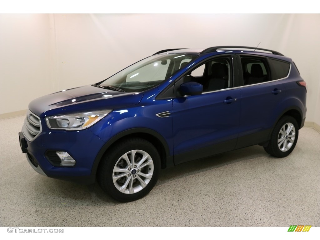 2018 Escape SE 4WD - Lightning Blue / Charcoal Black photo #3