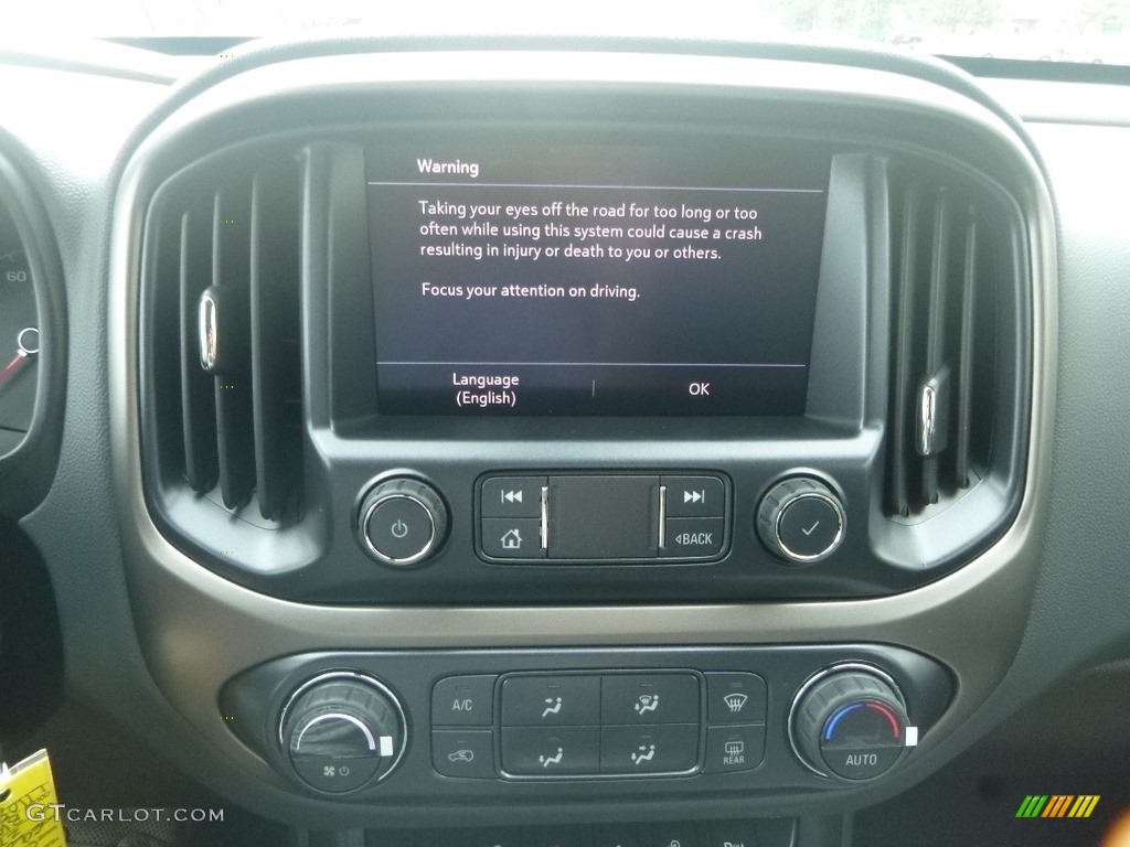 2020 Chevrolet Colorado Z71 Crew Cab 4x4 Controls Photo #134744154