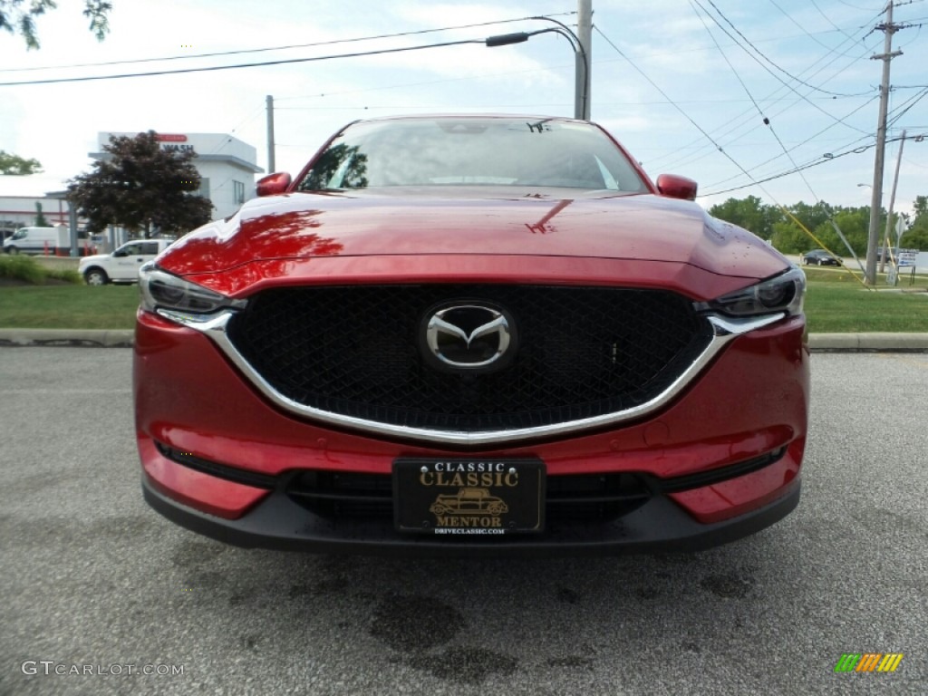 2019 CX-5 Signature AWD - Soul Red Crystal Metallic / Caturra Brown photo #2