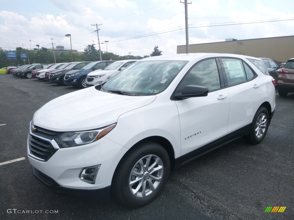 2019 Equinox LS - Summit White / Medium Ash Gray photo #1