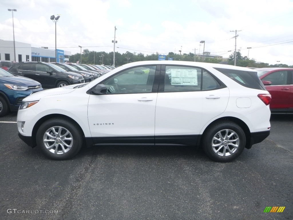 2019 Equinox LS - Summit White / Medium Ash Gray photo #2