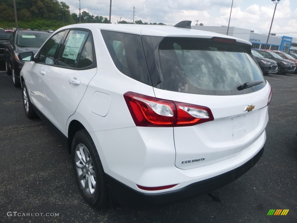 2019 Equinox LS - Summit White / Medium Ash Gray photo #3