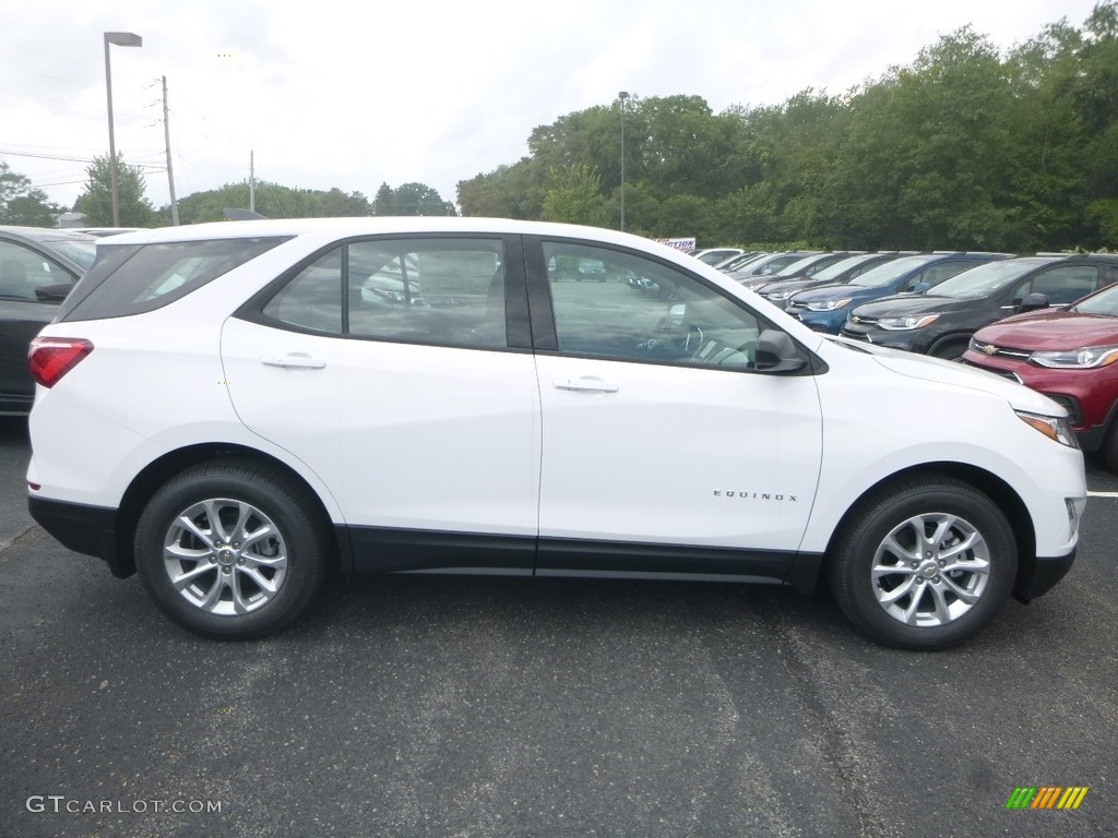 2019 Equinox LS - Summit White / Medium Ash Gray photo #6