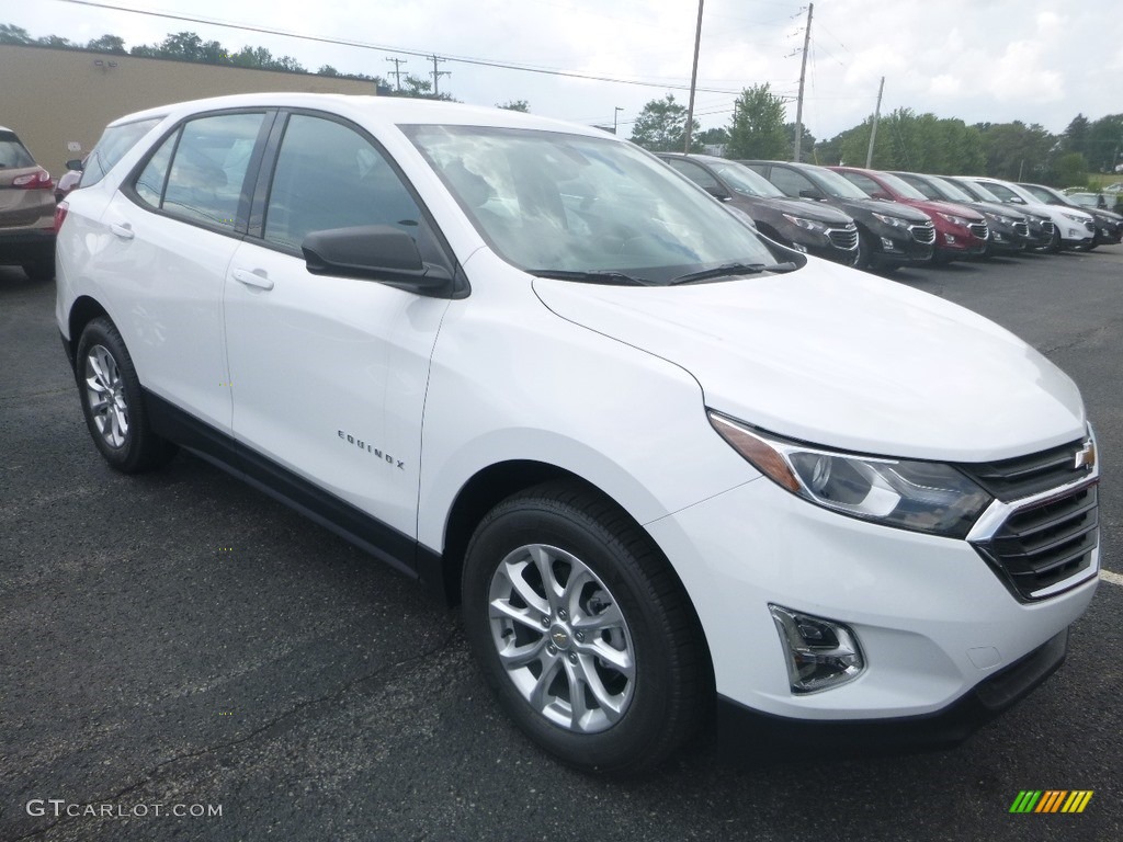 2019 Equinox LS - Summit White / Medium Ash Gray photo #7