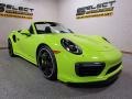 2018 Paint To Sample Acid Green Porsche 911 Turbo S Cabriolet  photo #12